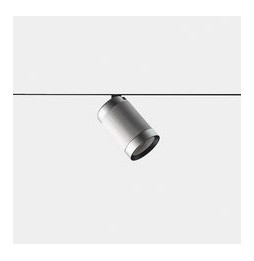LedsC4 - Proyector Iris Hoop 35° bajo voltaje 6.3 blanco neutro 4000K CRI 90 DALI negro/gris/transparente 669lm