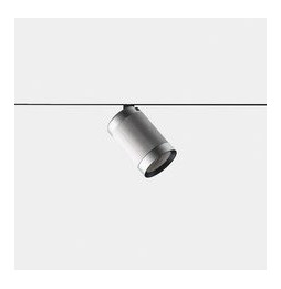 LedsC4 - Proyector Iris Hoop 35° bajo voltaje 6.3 blanco cálido 3000K CRI 90 ON-OFF negro/gris/transparente 625lm