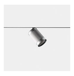LedsC4 - Proyector Iris Hoop 50° bajo voltaje 6.3 blanco cálido 3000K CRI 90 DALI negro/gris/transparente 701lm
