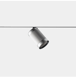 LedsC4 - Proyector Iris Hoop 50° bajo voltaje 18.1 blanco neutro 4000K CRI 90 ON-OFF negro/gris/transparente 2142lm