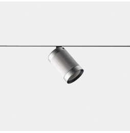 LedsC4 - Proyector Iris Hoop 50° bajo voltaje 18.1 blanco cálido 3000K CRI 90 ON-OFF negro/gris/transparente 2002lm