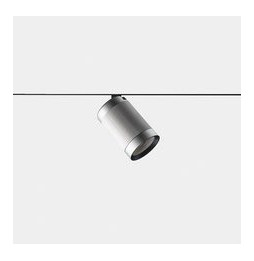 LedsC4 - Proyector Iris Hoop 15° bajo voltaje 18.1 blanco cálido 3000K CRI 90 DALI negro/gris/transparente 1712lm