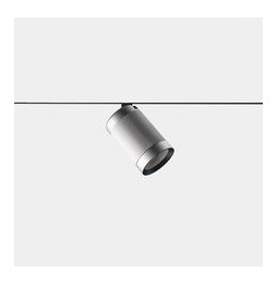 LedsC4 - Proyector Iris Hoop 50° bajo voltaje 6.3 blanco cálido 2700K CRI 90 ON-OFF negro/gris/transparente 652lm