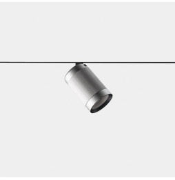 LedsC4 - Proyector Iris Hoop 50° bajo voltaje 12.6 blanco neutro 4000K CRI 90 ON-OFF negro/gris/transparente 1573lm