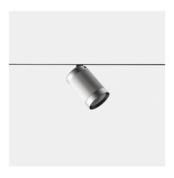 LedsC4 - Proyector Iris Hoop 50° bajo voltaje 12.6 blanco cálido 3000K CRI 90 ON-OFF negro/gris/transparente 1470lm