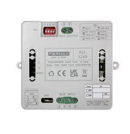 FERMAX - Regenerador DUAL DUOX PLUS 1S instalación atornillada o en carril DIN