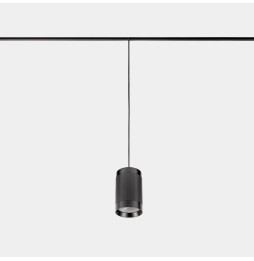 LedsC4 - Luminaria colgante Iris Hoop 50° bajo voltaje 5.7 blanco cálido 2700K CRI 90 DALI negro 652lm