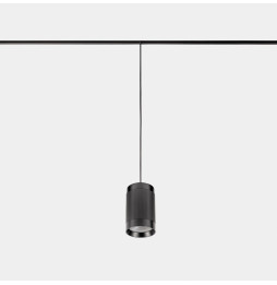 LedsC4 - Luminaria colgante Iris Hoop 50° bajo voltaje 17.3 blanco neutro 4000K CRI 90 DALI negro 2142lm