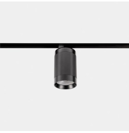LedsC4 - Downlight Iris Pipe 50° bajo voltaje 17.3 blanco neutro 4000K CRI 90 DALI negro/gris/transparente 1422lm