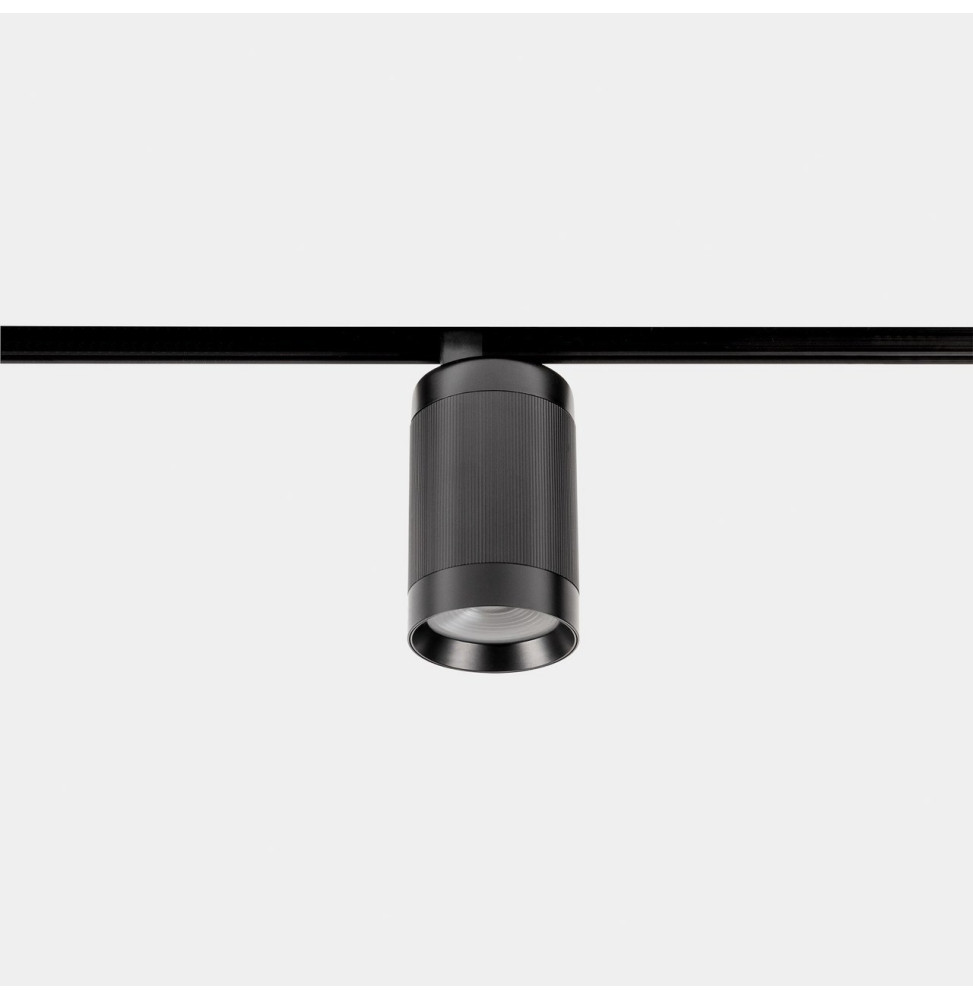LedsC4 - Downlight Iris Pipe 50° bajo voltaje 17.3 blanco cálido 3000K CRI 90 ON-OFF negro/gris/gris 1324lm LedsC4 - Downlight Iris Pipe 50° bajo voltaje 17.3 blanco cálido 3000K CRI 90 ON-OFF negro/gris/gris 1324lm
