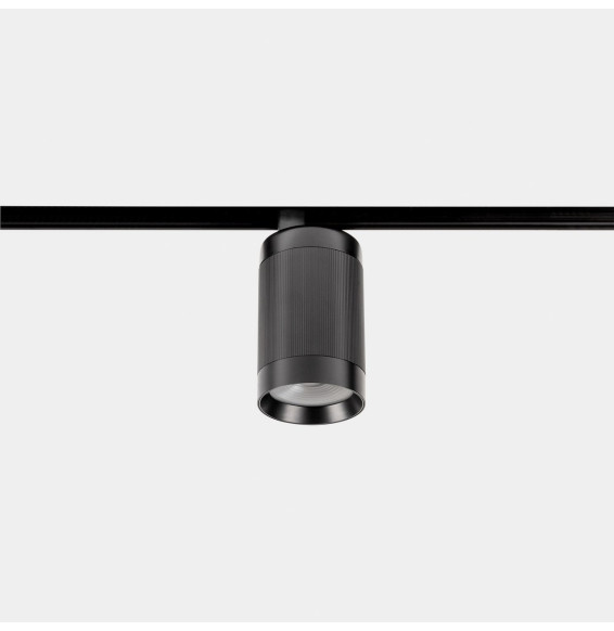 LedsC4 - Downlight Iris Pipe 35° bajo voltaje 17.3 blanco cálido 3000K CRI 90 ON-OFF negro/negro/negro 1243lm