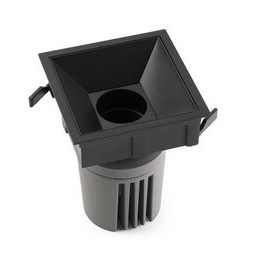 FARO - Empotrable DEEP78 C negro 15° 4000K CRI95 spread