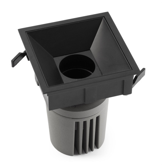 FARO - Empotrable DEEP78 C negro 36° 3000K CRI95 spread