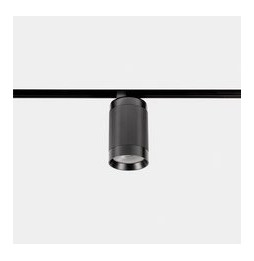 LedsC4 - Downlight Iris Pipe 35° bajo voltaje 5.7 blanco cálido 3000K CRI 90 DALI negro 405lm