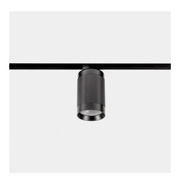 LedsC4 - Downlight Iris Pipe 15° bajo voltaje 11.7 blanco cálido 3000K CRI 90 ON-OFF negro/gris/transparente 935lm