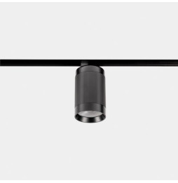 LedsC4 - Downlight Iris Pipe 15° bajo voltaje 11.7 blanco cálido 3000K CRI 90 DALI negro/gris/transparente 935lm