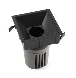 FARO - Empotrable DEEP78 C negro 36° 4000K CRI95 spread