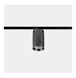 LedsC4 - Downlight Iris Hoop 50° bajo voltaje 5.7 blanco cálido 3000K CRI 90 DALI negro/gris/transparente 701lm