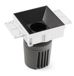 FARO - Empotrable DEEP78 C sin marco negro 15° 3000K CRI95 spread