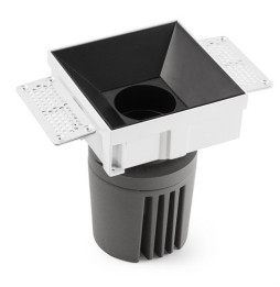 FARO - Empotrable DEEP78 C sin marco negro 15° 3000K CRI95 spread