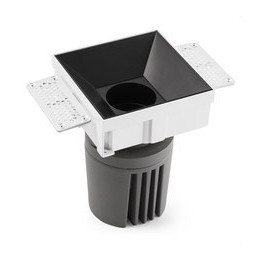 FARO - Empotrable DEEP78 C sin marco negro 15° 4000K CRI95