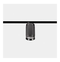 LedsC4 - Downlight Iris Glass 50° bajo voltaje 17.3 blanco cálido 2700K CRI 90 DALI negro/negro/negro 1182lm