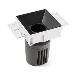 FARO - Empotrable DEEP78 C sin marco negro 36° 4000K CRI95 spread