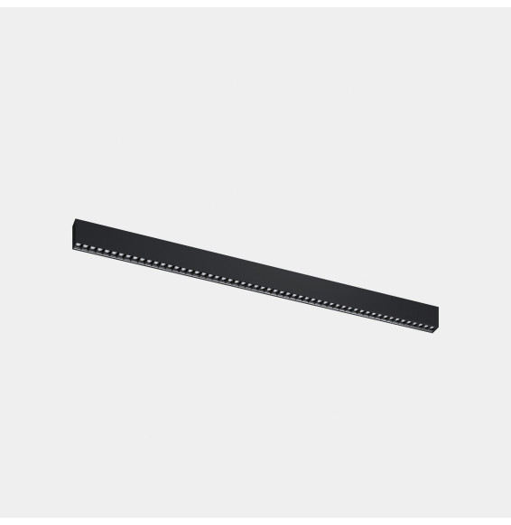 LedsC4 - Luminaria lineal Infinite Slim inicio superficie 1120mm 28.7 3000K CRI 90 DALI-2/PUSH negro IP40 2949lm