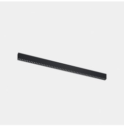LedsC4 - Luminaria lineal Infinite Slim inicio superficie 1120mm 28.7 3000K CRI 90 ON-OFF negro IP40 3481lm