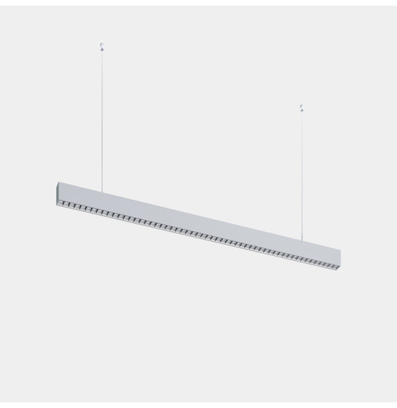 LedsC4 - Luminaria lineal Infinite Slim inicio colgante 1120mm 28.7 4000K CRI 90 ON-OFF anodizado gratado IP40 3104lm