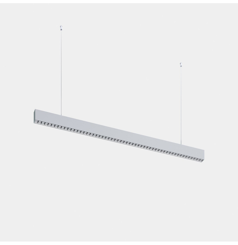 LedsC4 - Luminaria lineal Infinite Slim inicio colgante 1120mm 28.7 4000K CRI 90 DALI-2/PUSH anodizado gratado IP40 3104lm LedsC4 - Luminaria lineal Infinite Slim inicio colgante 1120mm 28.7 4000K CRI 90 DALI-2/PUSH anodizado gratado IP40 3104lm
