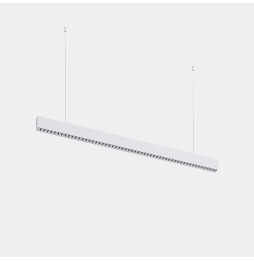 LedsC4 - Luminaria lineal Infinite Slim inicio colgante 1120mm 28.7 3000K CRI 90 ON-OFF blanco IP40 2949lm