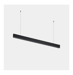 LedsC4 - Luminaria lineal Infinite Slim inicio colgante 1120mm 28.7 3000K CRI 90 DALI-2/PUSH negro IP40 2949lm