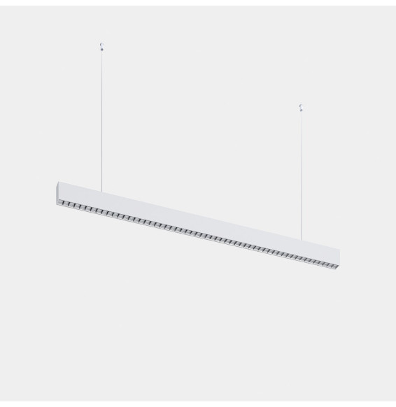 LedsC4 - Luminaria lineal Infinite Slim inicio colgante 1120mm 28.7 3000K CRI 90 DALI-2/PUSH blanco IP40 3481lm