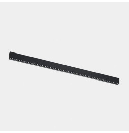LedsC4 - Luminaria lineal Infinite Slim individual superficie 1680mm 43.1 3000K CRI 90 DALI-2/PUSH negro IP40 4423lm