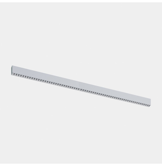 LedsC4 - Luminaria lineal Infinite Slim individual superficie 1680mm 43.1 3000K CRI 90 DALI-2/PUSH anodizado gratado IP40 5221lm