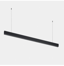 LedsC4 - Luminaria lineal Infinite Slim individual colgante 1680mm 43.1 4000K CRI 90 DALI-2/PUSH negro IP40 4656lm