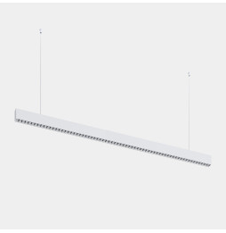 LedsC4 - Luminaria lineal Infinite Slim individual colgante 1680mm 43.1 4000K CRI 90 DALI-2/PUSH blanco IP40 4656lm