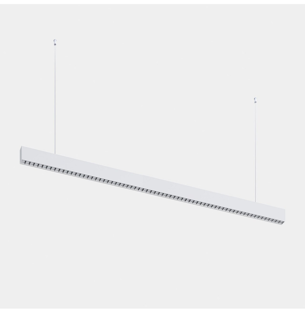 LedsC4 - Luminaria lineal Infinite Slim individual colgante 1680mm 43.1 4000K CRI 90 DALI-2/PUSH blanco IP40 4656lm