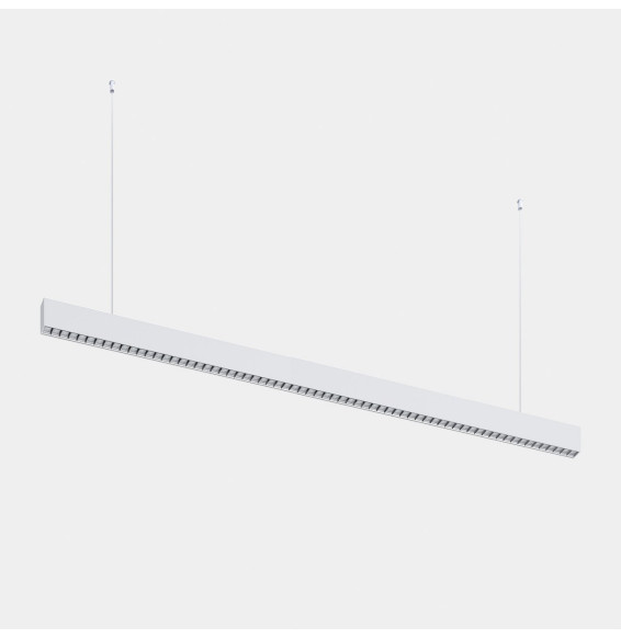 LedsC4 - Luminaria lineal Infinite Slim individual colgante 1680mm 43.1 4000K CRI 90 DALI-2/PUSH blanco IP40 4656lm