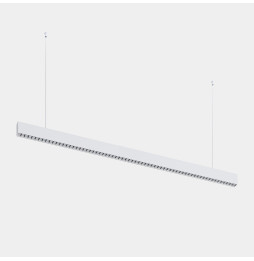 LedsC4 - Luminaria lineal Infinite Slim individual colgante 1680mm 43.1 3000K CRI 90 DALI-2/PUSH blanco IP40 4423lm
