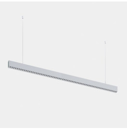 LedsC4 - Luminaria lineal Infinite Slim individual colgante 1680mm 43.1 3000K CRI 90 DALI-2/PUSH anodizado gratado IP40 5221lm