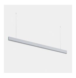 LedsC4 - Luminaria lineal Infinite Slim individual colgante 1680mm 43.1 3000K CRI 90 DALI-2/PUSH anodizado gratado IP40 5221lm