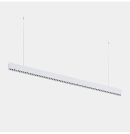 LedsC4 - Luminaria lineal Infinite Slim individual colgante 1680mm 43.1 3000K CRI 90 ON-OFF blanco IP40 5221lm
