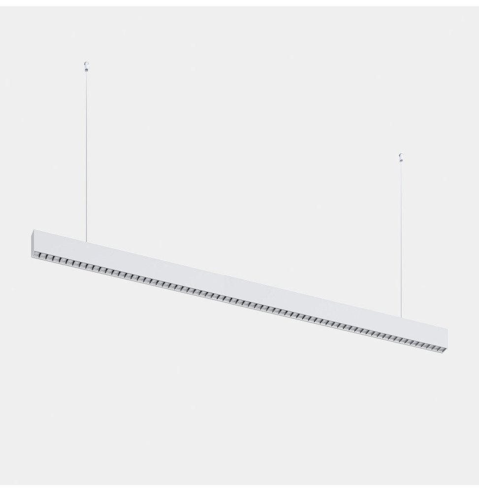 LedsC4 - Luminaria lineal Infinite Slim individual colgante 1680mm 43.1 3000K CRI 90 DALI-2/PUSH blanco IP40 5221lm LedsC4 - Luminaria lineal Infinite Slim individual colgante 1680mm 43.1 3000K CRI 90 DALI-2/PUSH blanco IP40 5221lm