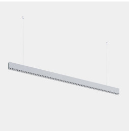 LedsC4 - Luminaria lineal Infinite Slim individual colgante 1680mm 43.1 3000K CRI 90 ON-OFF anodizado gratado IP40 5221lm