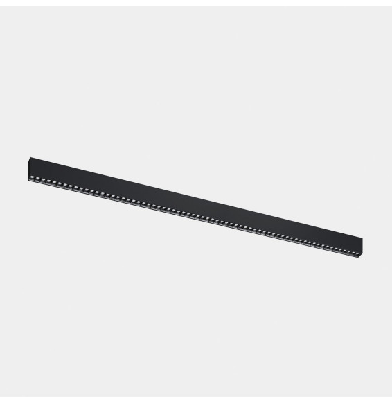 LedsC4 - Luminaria lineal Infinite Slim continuidad superficie 1680mm 43.1 3000K CRI 90 ON-OFF negro IP40 4423lm