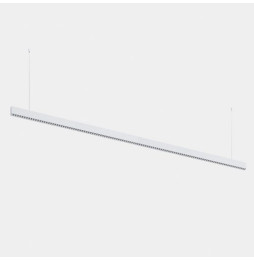 LedsC4 - Luminaria lineal Infinite Slim continuidad colgante 2800mm 71.4 4000K CRI 90 ON-OFF blanco IP40 7760lm