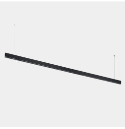 LedsC4 - Luminaria lineal Infinite Slim continuidad colgante 2800mm 71.4 4000K CRI 90 ON-OFF negro IP40 7760lm