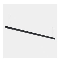 LedsC4 - Luminaria lineal Infinite Slim continuidad colgante 2800mm 71.4 4000K CRI 90 ON-OFF negro IP40 7760lm